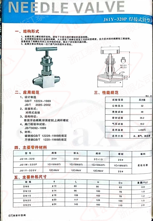 電廠一次門高溫高壓截止閥